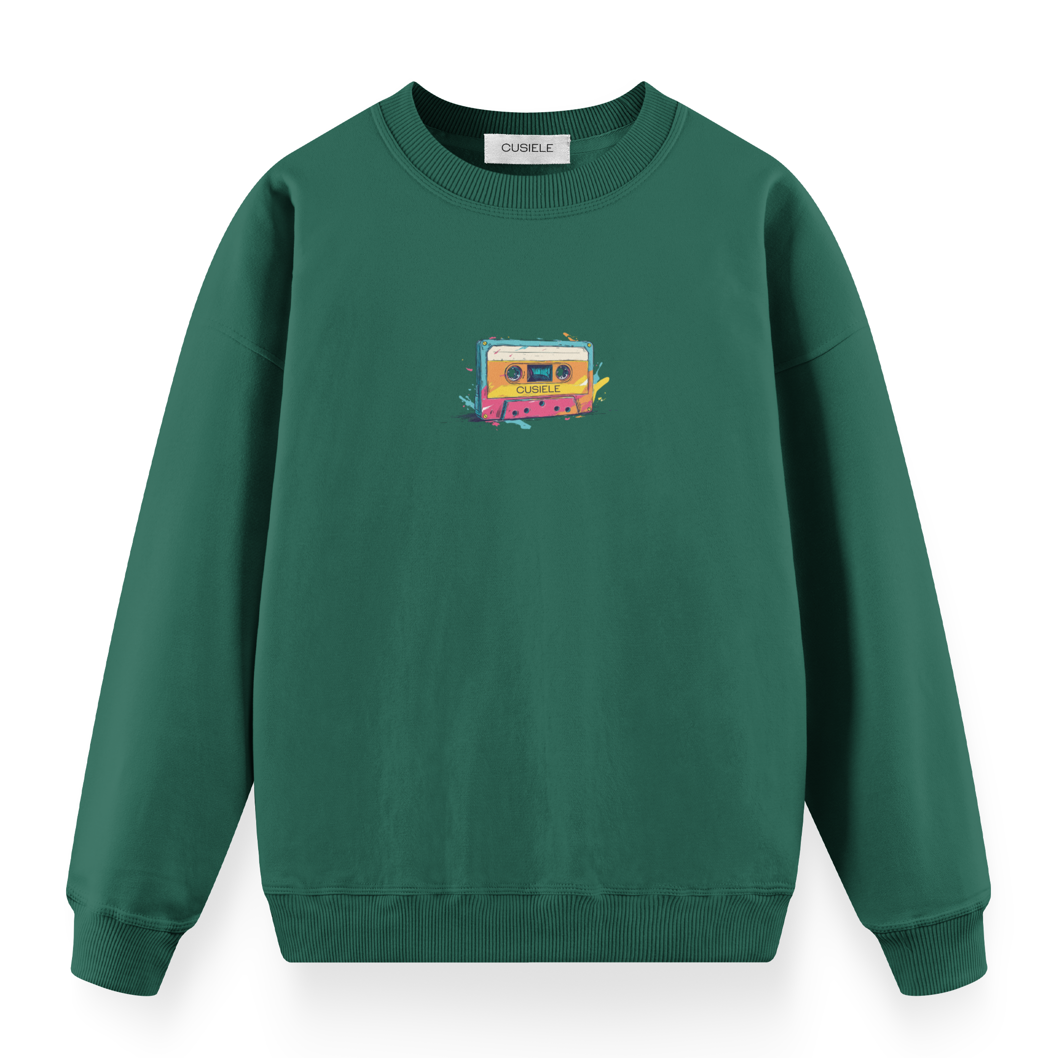 Retro Casette - Regular Fit Sweatshirt